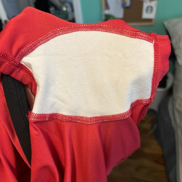 Elegant Black and Red Women's Skort - Picture 9 of 9